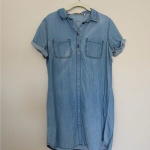 Barbour Light Blue Denim Dress